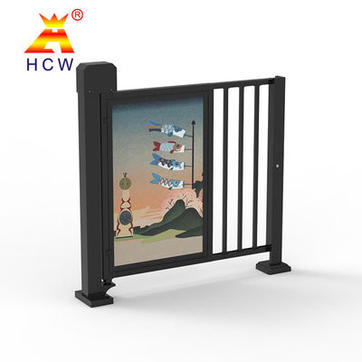 RS485 Boom Gate Remote Control Automatic Car Barrier System AC220V For Advertising