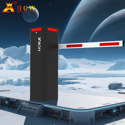 HCW Boom Gate System High Speed Boom Barrier OEM/ODM Folding Arm Security For Parking Lots