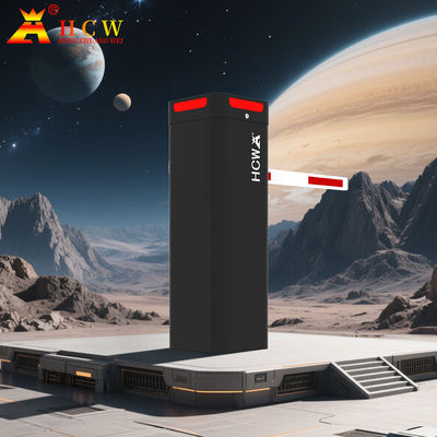HCW Boom Gate System High Speed Boom Barrier OEM/ODM Folding Arm Security For Parking Lots