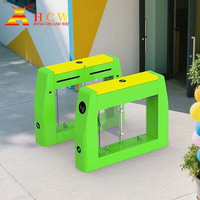 HCW Automatic Turnstile Gate with 600~750mm Passage Width 30~40 people/minute Throughput and 3 Million Trouble-Free Runs