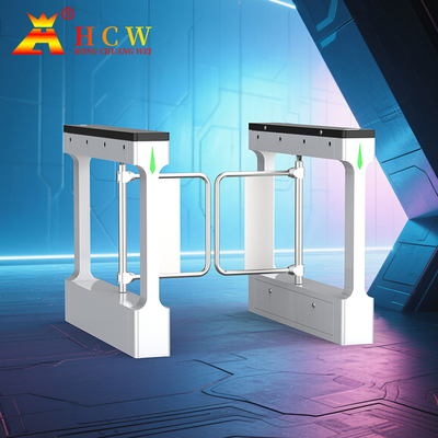 Fingerprint RFID Face Recognition Gate Half Height Turnstile