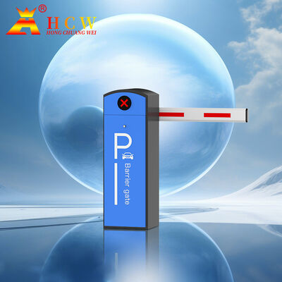 HCW 駐車場バリアゲート、調整可能な動作速度、冷間圧延鋼シャーシ、およびセキュリティ強化のためのアルミニウム/フォームアーム