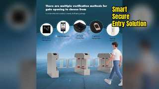スマート アクセス コントロール回転木戸の安全なエントリ